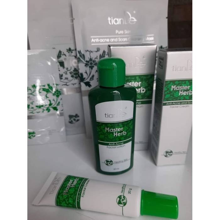 Loțiune tonică anti-acnee "Master Herb", 60 ml