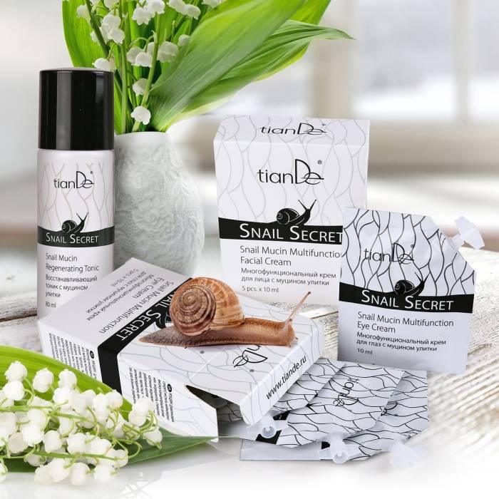 Cremă multifuncțională pentru ochi cu mucilagiu de melc 5x10ml 