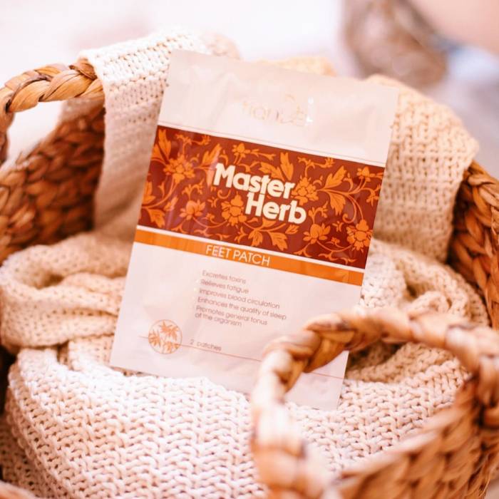 Plasturi pentru detoxificarea organismului cu plante, 2 buc