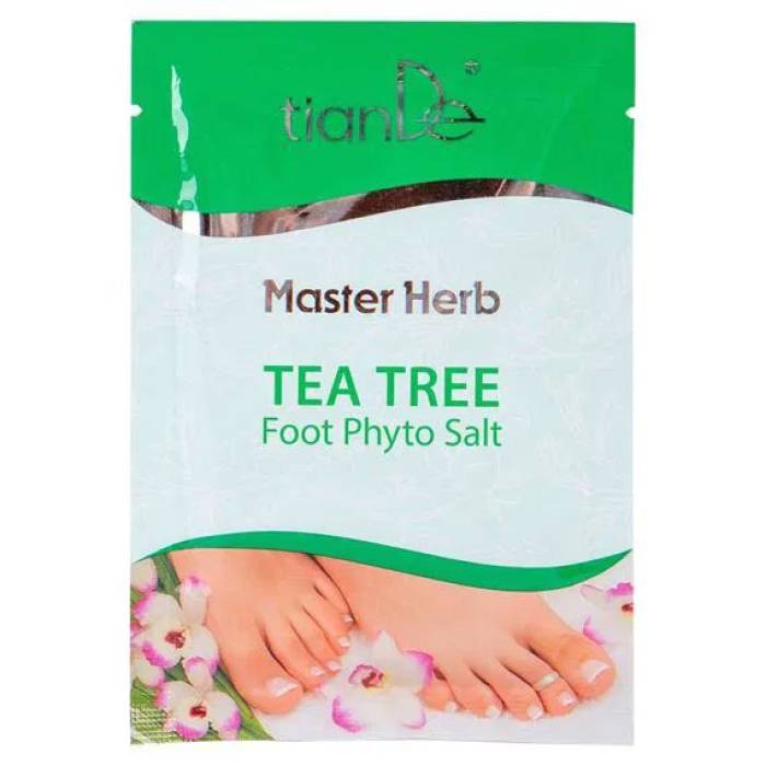 Sare de baie pentru picioare "arbore de ceai", 50g