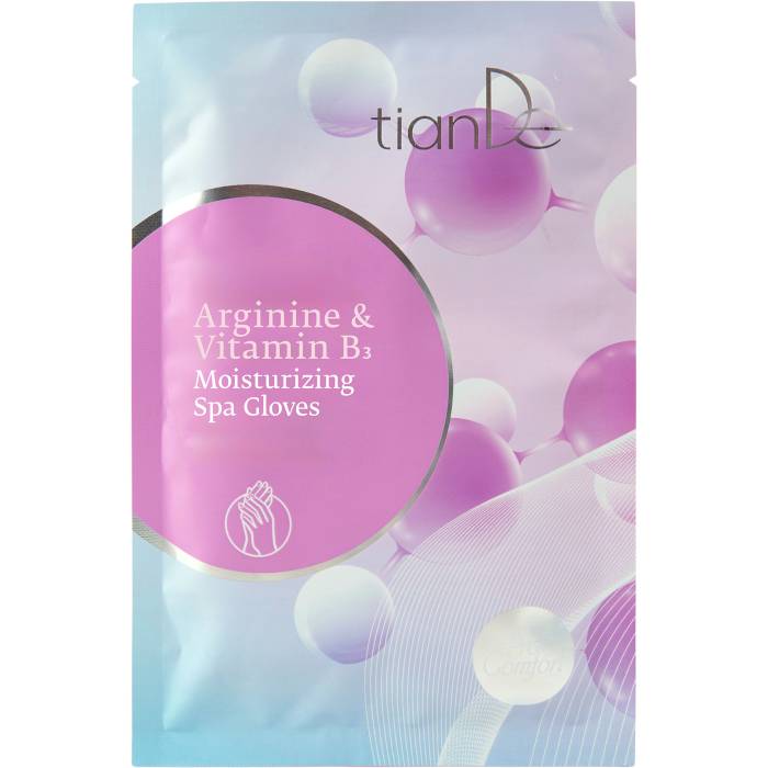 Manusă spa hidratantă cu arginină și vitamina B3, 1 pereche