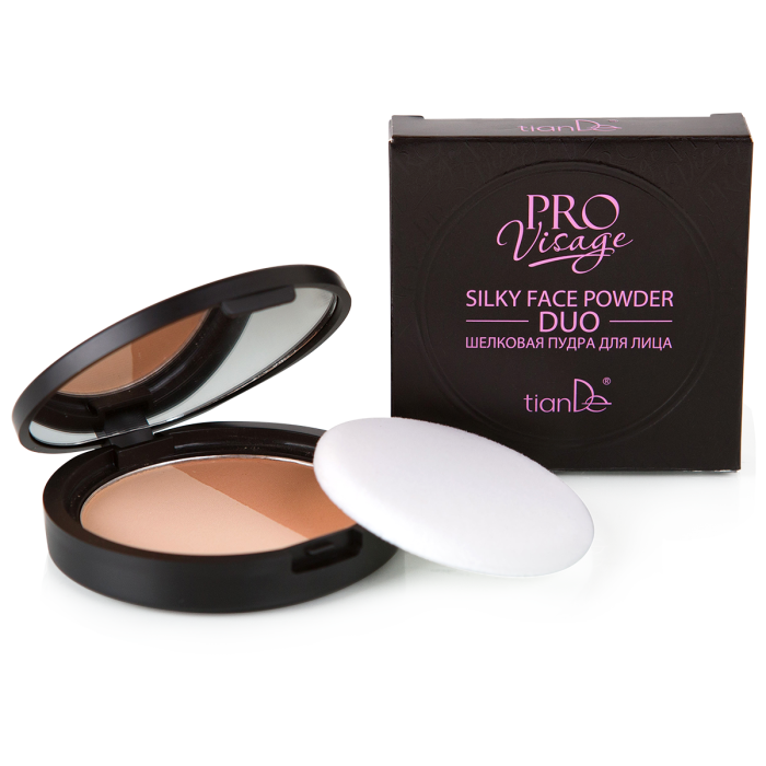 Pudră de față Duo, 10 g