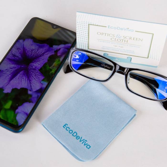 Șervețel pentru ochelari și ecrane, 1 buc