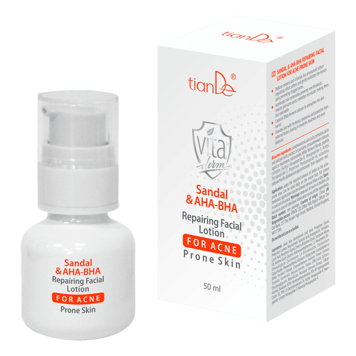 Loțiune regeneratoare pentru pielea predispusă la acnee, 50 ml 