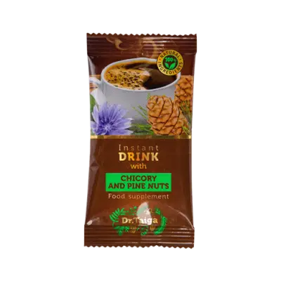 Băutură instant cu cicoare și nuci de pin, 3 g