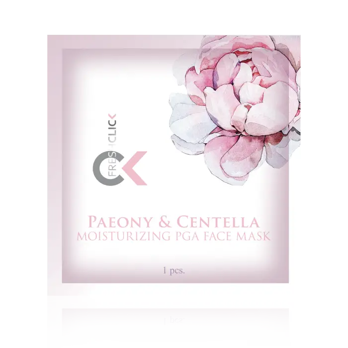 Mască de față hidratantă PGA cu Bujor și Gotu Kola, 1 buc